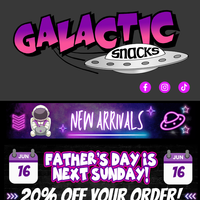 Galactic Snacks email thumbnail