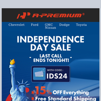 A-Premium Autoparts email thumbnail