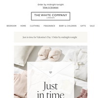 The White Company UK email thumbnail