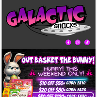 Galactic Snacks email thumbnail