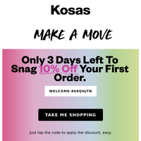 Kosas email thumbnail