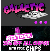 Galactic Snacks email thumbnail