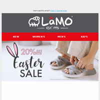 Lamo Footwear email thumbnail