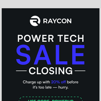 Raycon email thumbnail