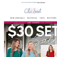 Chic Soul email thumbnail