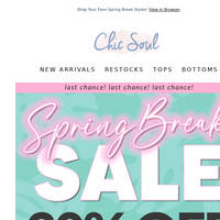 Chic Soul email thumbnail