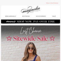 Magnolia Boutique email thumbnail