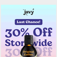 Javy Coffee email thumbnail