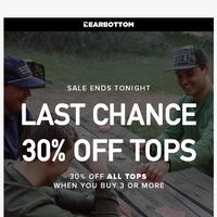 Bearbottom Clothing email thumbnail