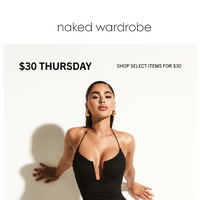 Naked Wardrobe email thumbnail