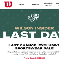 Wilson email thumbnail