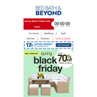 Bed Bath and Beyond email thumbnail