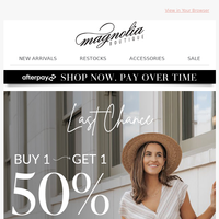 Magnolia Boutique email thumbnail