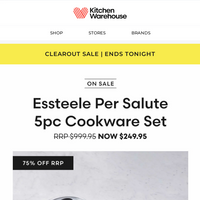 Kitchen Warehouse email thumbnail