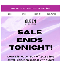 Queen Cosmetics email thumbnail