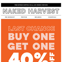 Naked Harvest Supplements email thumbnail