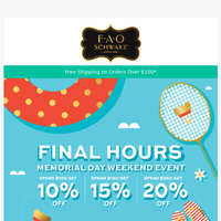 FAO Schwarz email thumbnail