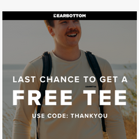 Bearbottom Clothing email thumbnail