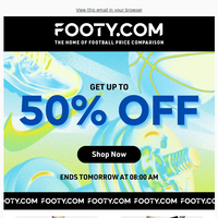 FOOTY.COM email thumbnail