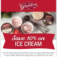 Graeter's Ice Cream email thumbnail