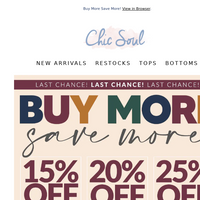 Chic Soul email thumbnail