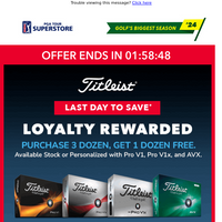 PGA TOUR Superstore email thumbnail