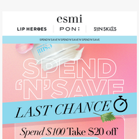 Esmi Skin Minerals email thumbnail