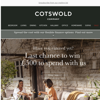 The Cotswold Company email thumbnail