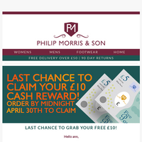 Philip Morris & Son email thumbnail