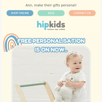 Hip Kids Australia email thumbnail