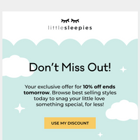 Little Sleepies email thumbnail