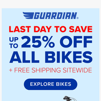 Guardian Bikes email thumbnail