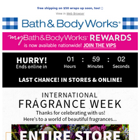 Bath and Body Works email thumbnail