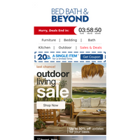 Bed Bath and Beyond email thumbnail