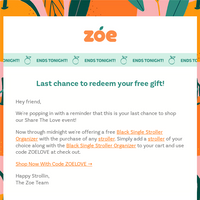 ZOE email thumbnail