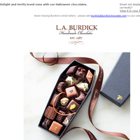 L.A. Burdick Chocolate email thumbnail