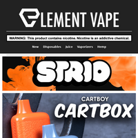 Element Vape email thumbnail