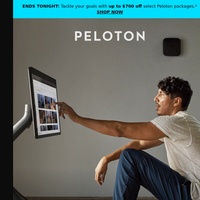 Peloton email thumbnail