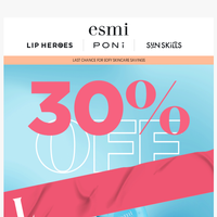 Esmi Skin Minerals email thumbnail