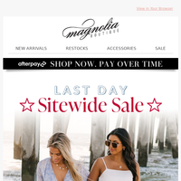 Magnolia Boutique email thumbnail