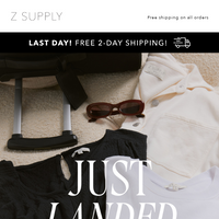 Z SUPPLY email thumbnail