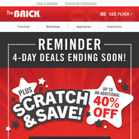 The Brick email thumbnail