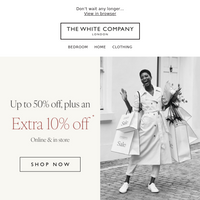 The White Company UK email thumbnail