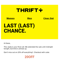 Thrift+ email thumbnail