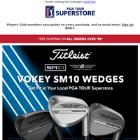 PGA TOUR Superstore email thumbnail