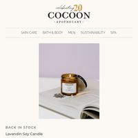 Cocoon Apothecary email thumbnail