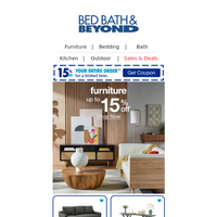 Bed Bath and Beyond email thumbnail