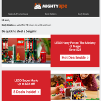 Mighty Ape email thumbnail