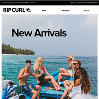 Rip Curl email thumbnail