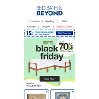 Bed Bath and Beyond email thumbnail